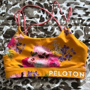 Peloton Floral Sports Bra
